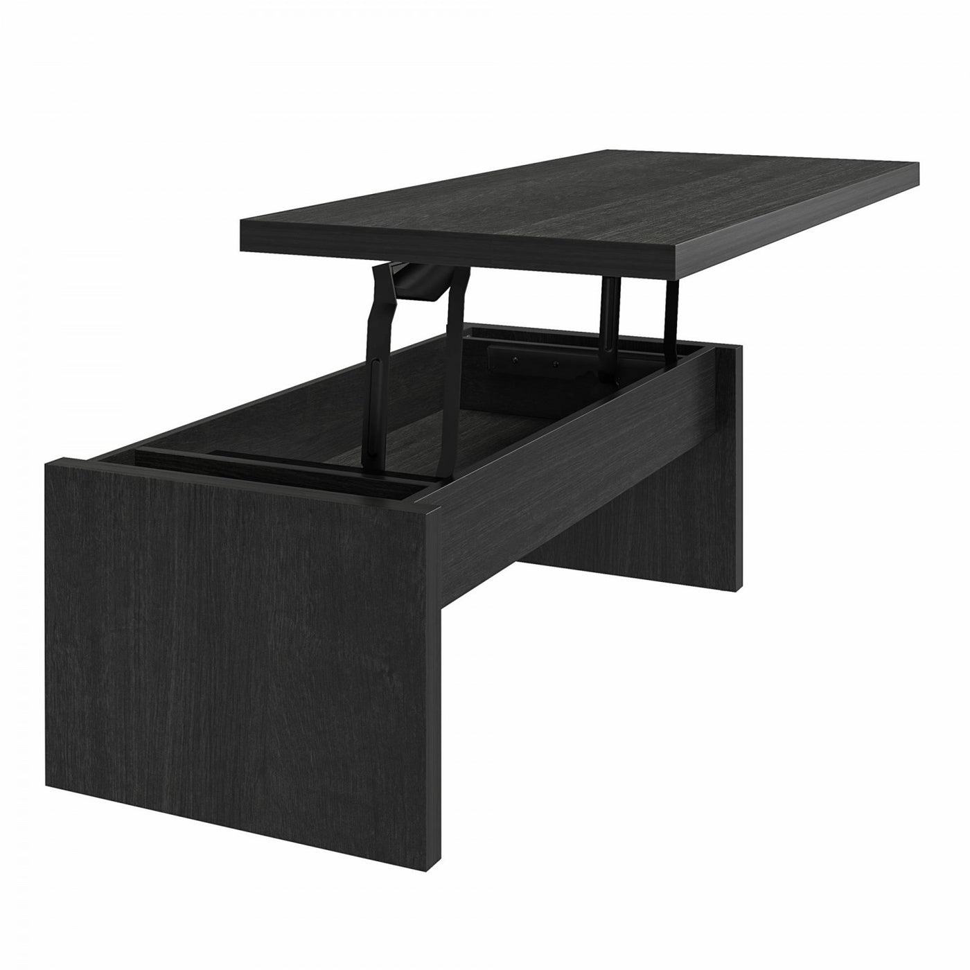 Winston Lift-Top Coffee Table - Black Oak