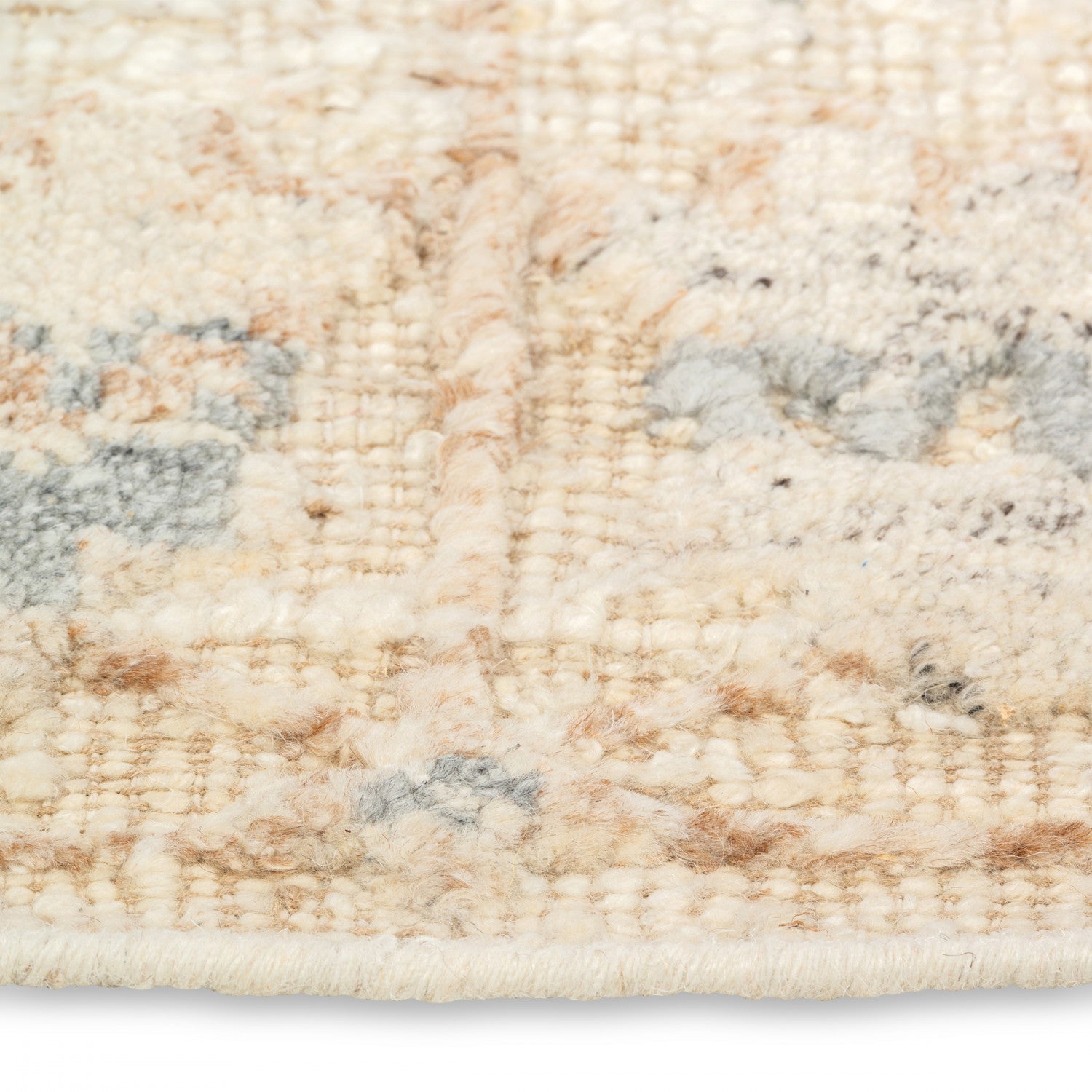 Ethos Hand-Knotted Rug - 9' x 12' - Beige/Blue