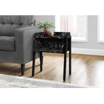 Jora Side Table - Marble Black