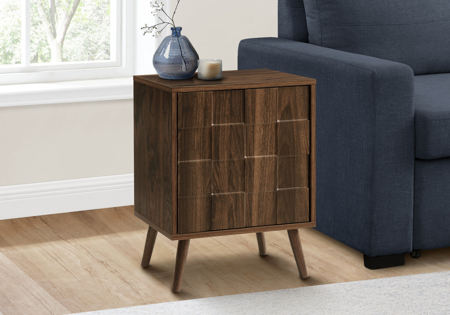 Olvi Side Table - Walnut