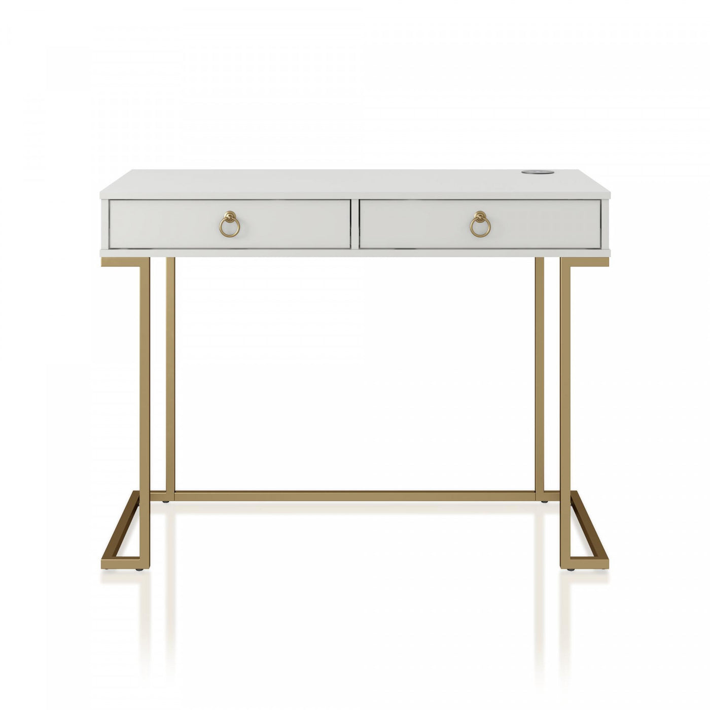 Camila Writing Desk - White