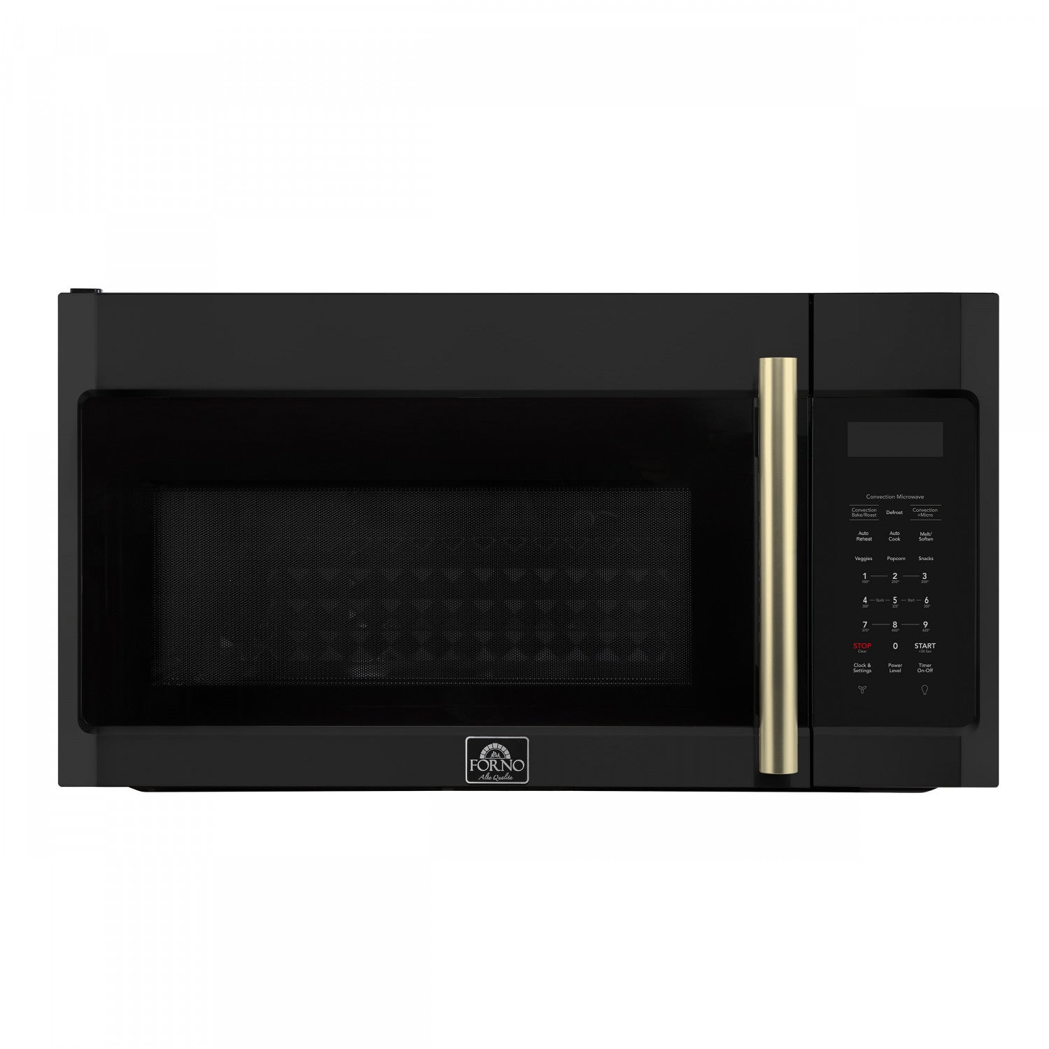 Forno Fornace Black 300 CFM Over-the-Range Convection Microwave (1.5 Cu. Ft.) - FOTR3038-30BLK