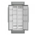 Forno Salerno 33" Stainless Steel Built-in Side-by-Side Refrigerator (15.6 Cu. Ft.) - FFRBI1805-37MG