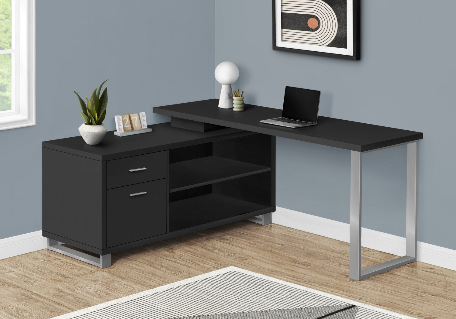 Runo Desk - Black