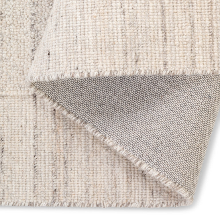 Strada Striped Rug - 5' x 8' - Grey/Light Brown