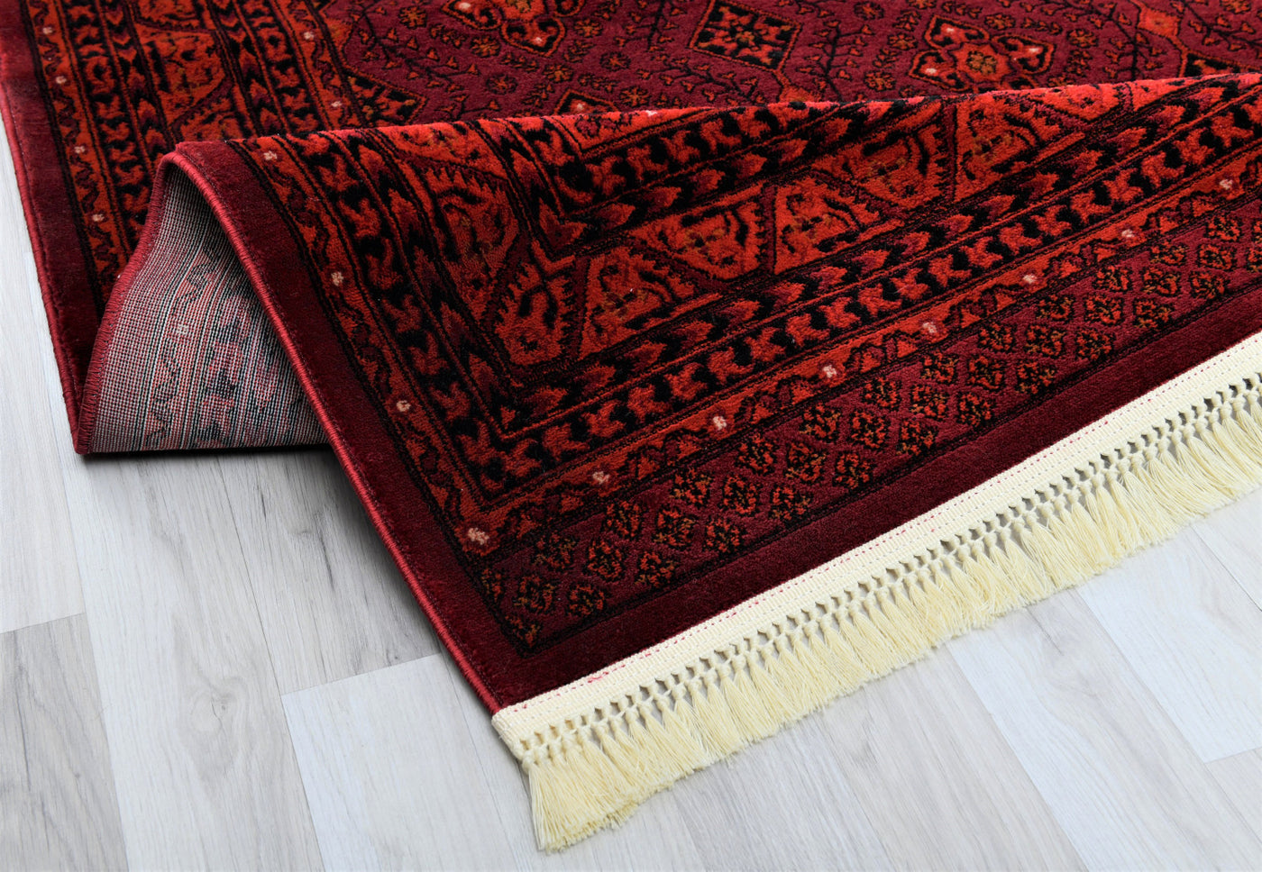 Persia Geometric Rug - 5' x 8' - Red