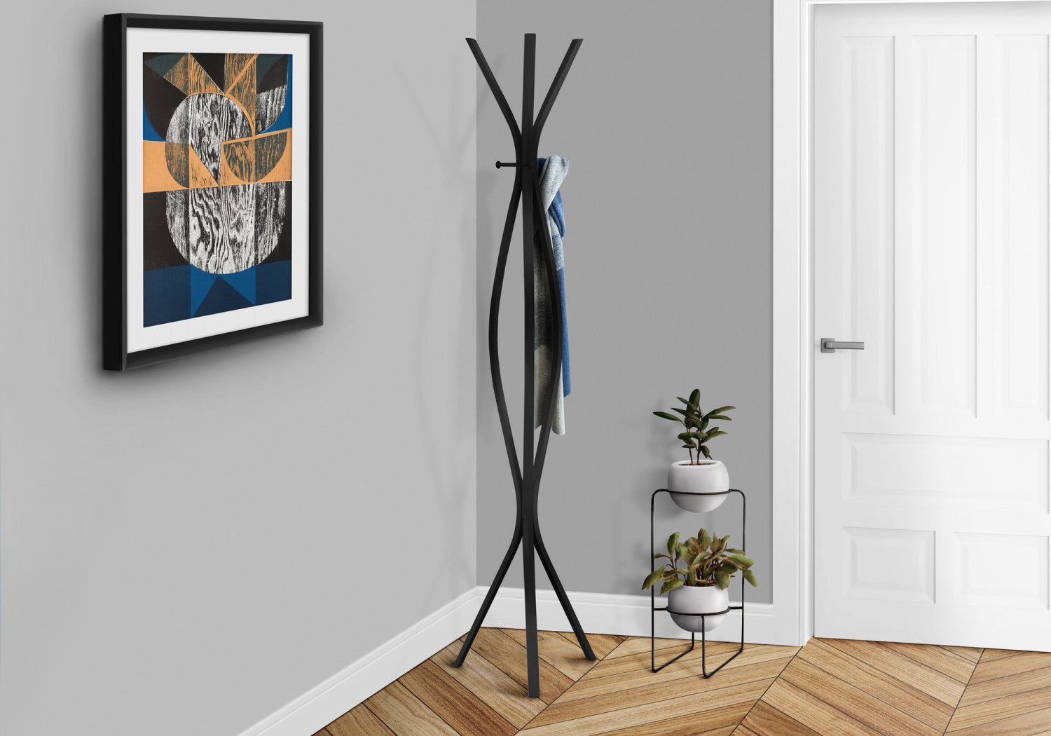 Nale Coat Rack - Black