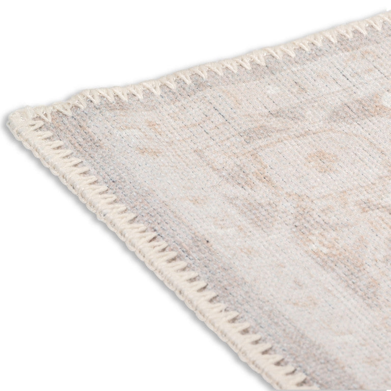 Aura Traditional Rug - 5' x 7' - Almond Cream
