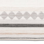 Marbella Modern Outdoor Rug - 5' x 7' - Grey/Black
