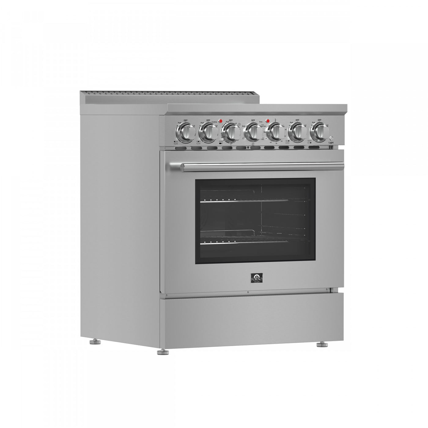Forno Paolo Stainless Steel Freestanding Electric Range With True Convection (4.38 Cu. Ft.) - FFSEL6011-30