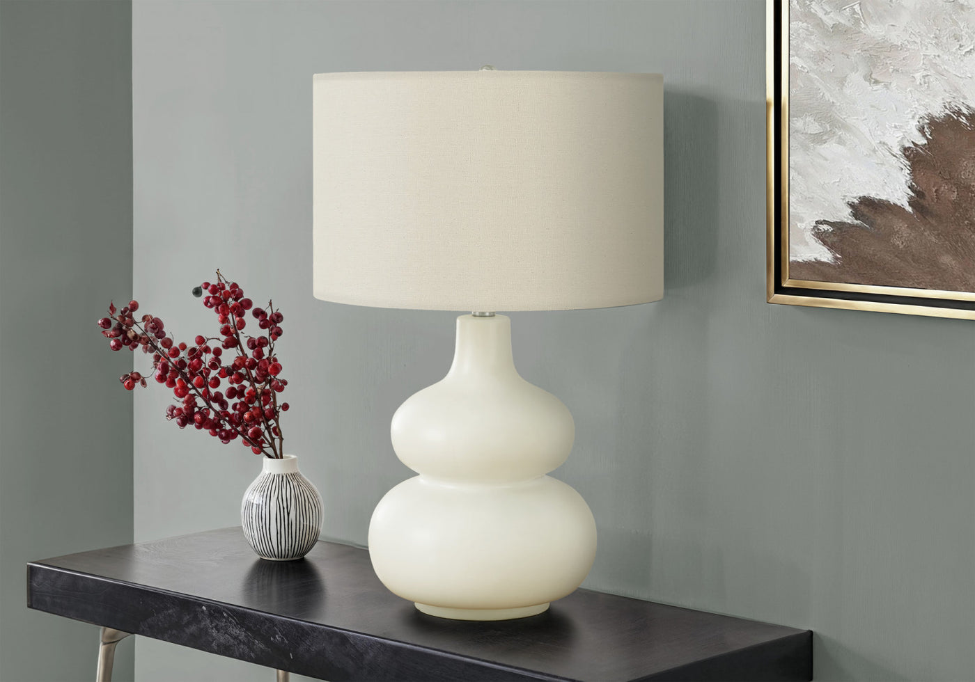 Hampton Table Lamp - Cream