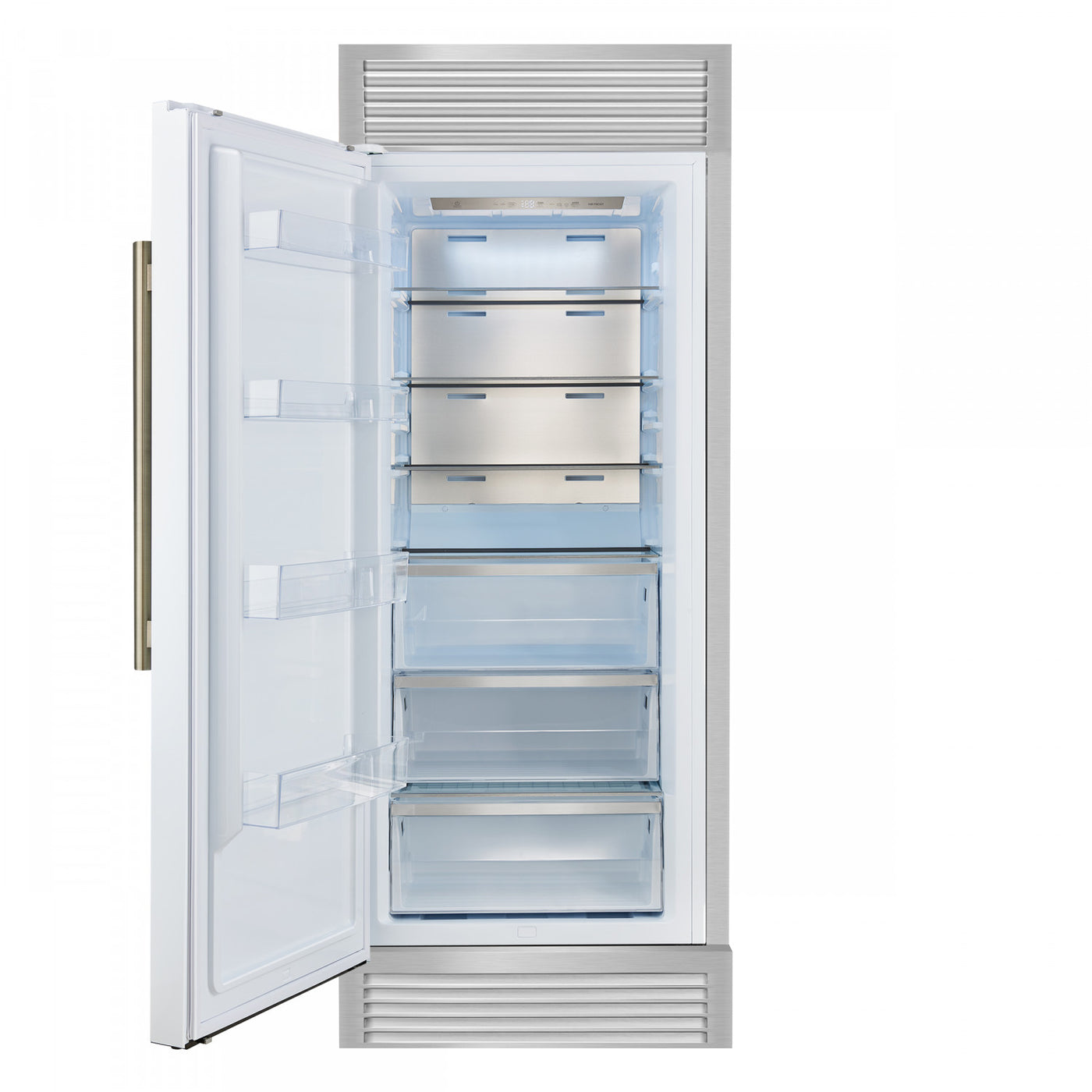Forno Maderno 28" White Built-In Convertible Refrigerator/Freezer with Left Swing Door (13.6 Cu. Ft.) - FFFFD1722-32LSG-WHT