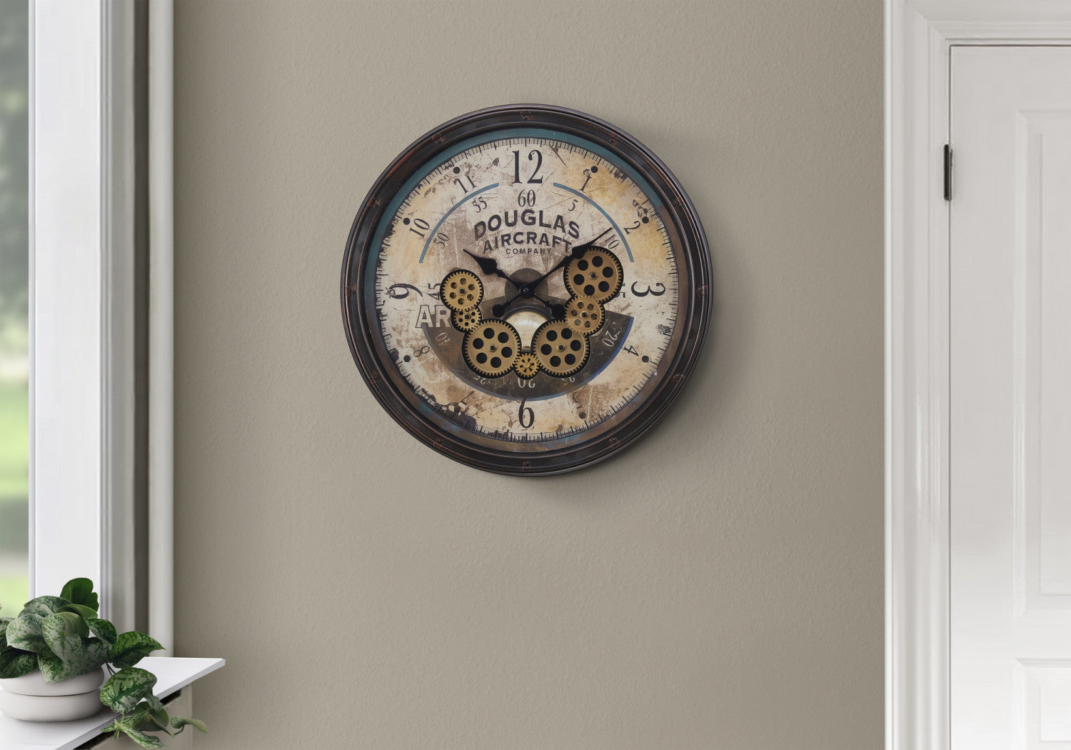 Oracle Clock - Brown