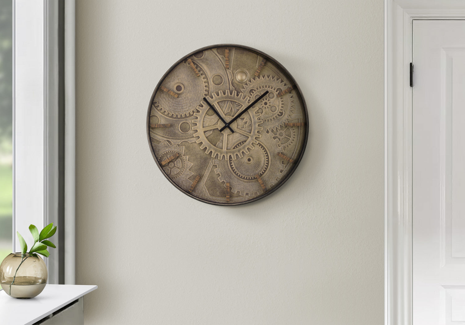 Cadence Clock - Brown