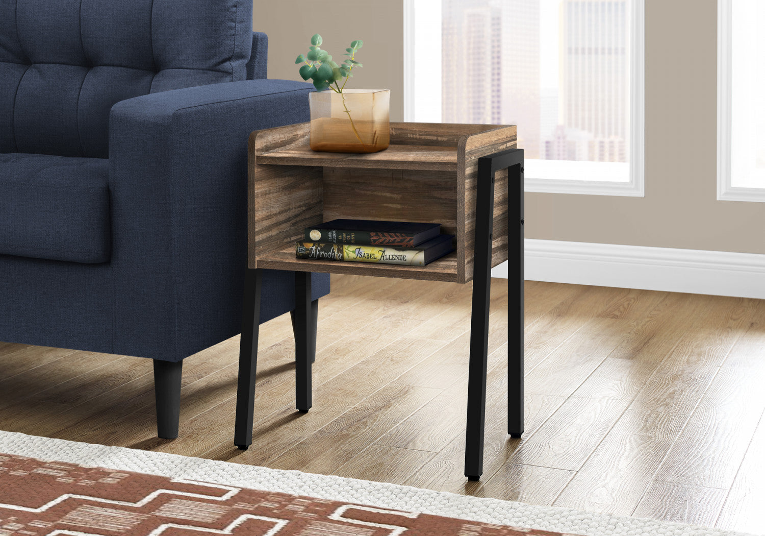 Jora Side Table - Brown