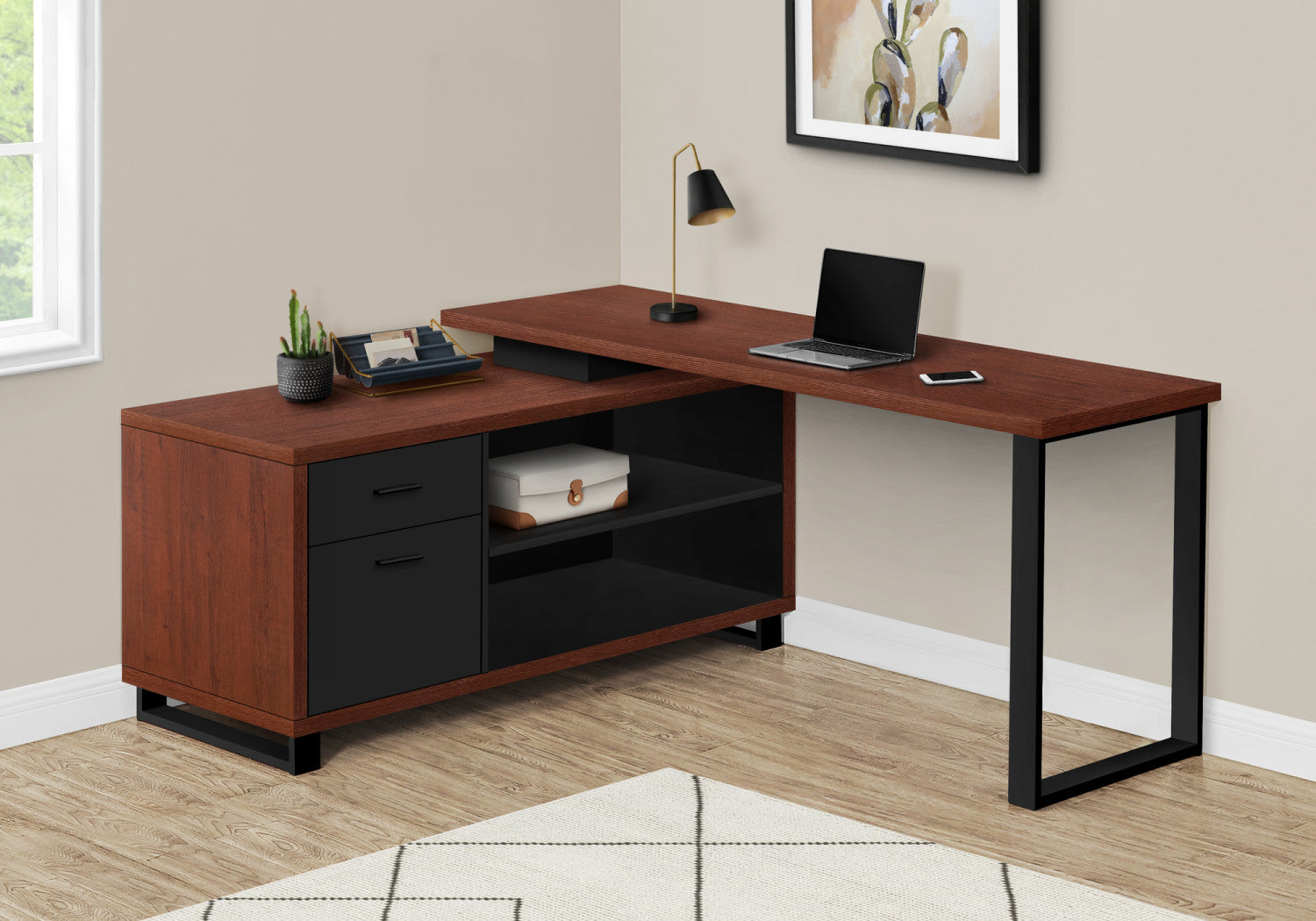 Runo Desk - Cherry