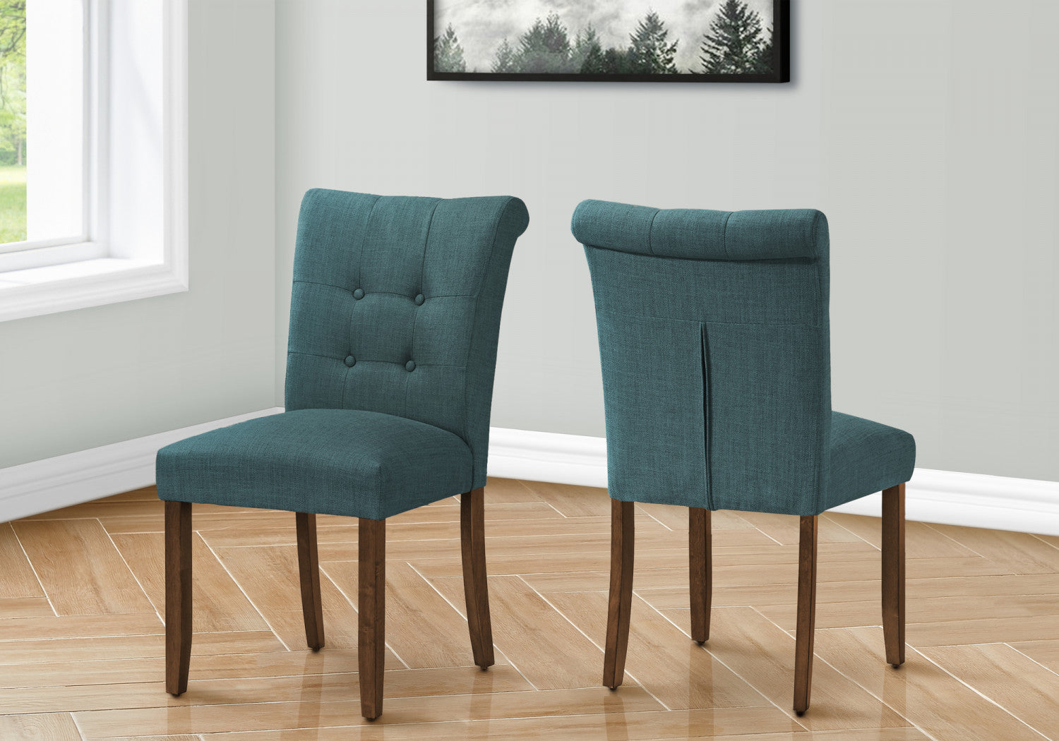 Edwin Dining Chair - Blue - Set Of Two