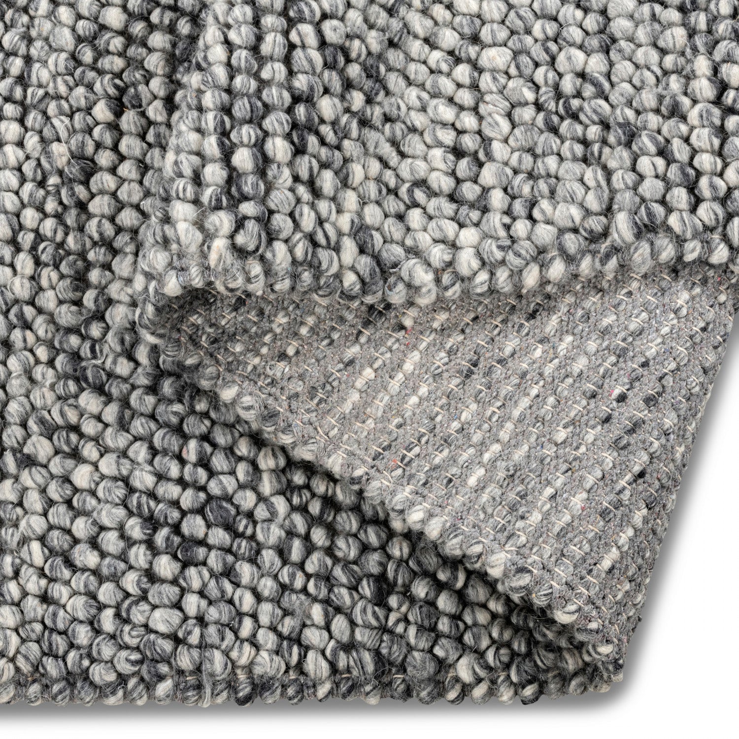 Calabria Pebbles Rug - 5' x 8' - Grey/Charcoal