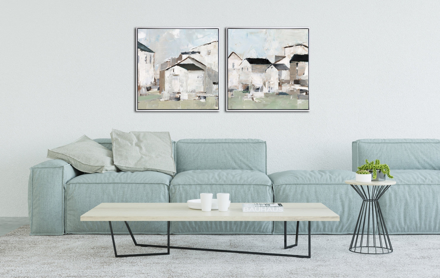 Layers of Home I Wall Art - Neutral - 24 X 24