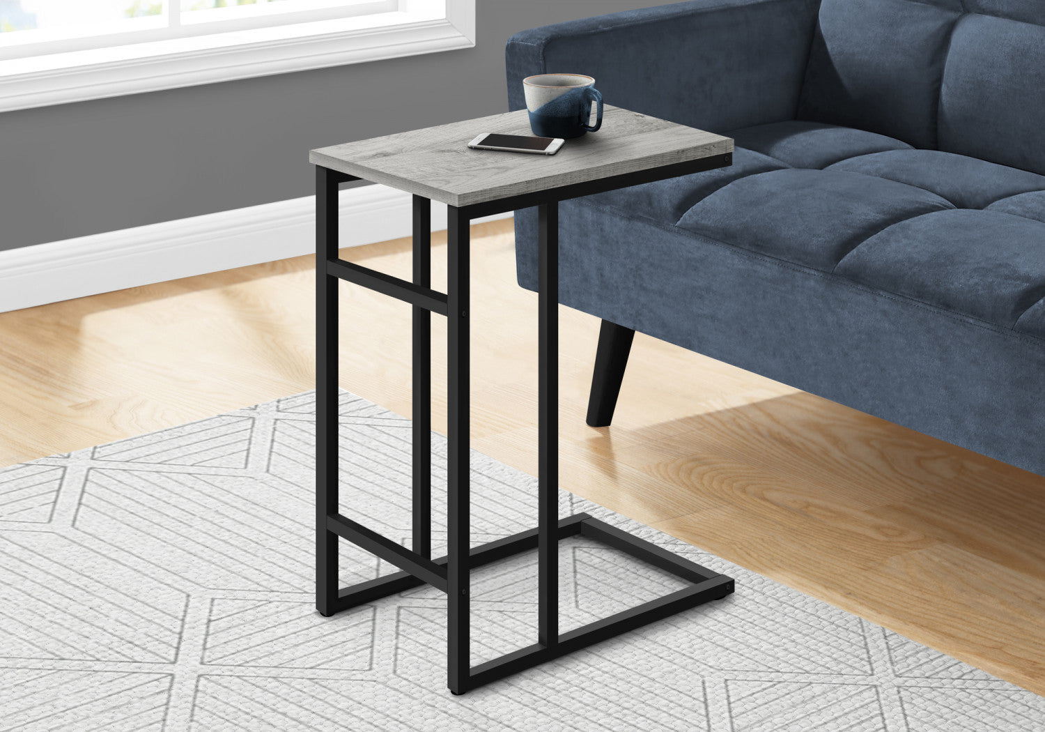 Calen Side Table - Grey