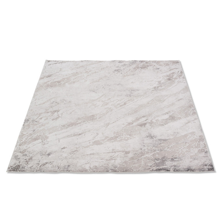Skadi Marble Rug - 5' x 8' - Grey/Beige