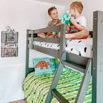 Ellis Twin Bunk Bed - Grey