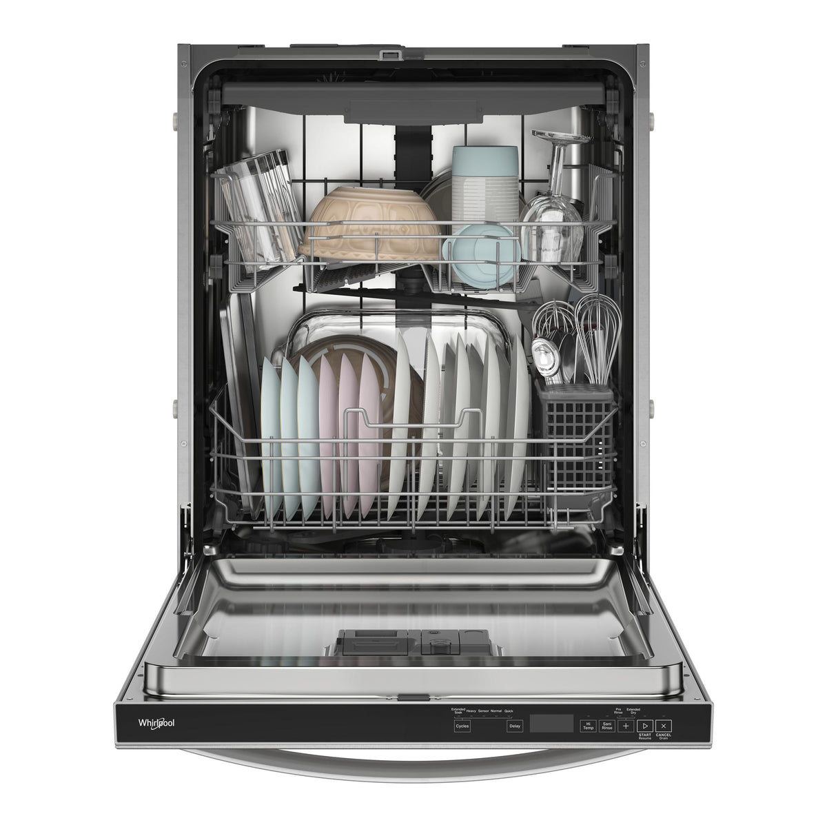 Whirlpool Fingerprint Resistant Stainless Steel Built-In Dishwasher - WDTF5024SZ