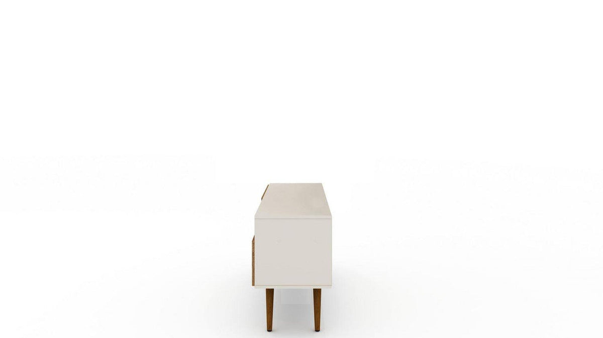 Otuken 54" TV Stand - Off White/Nature