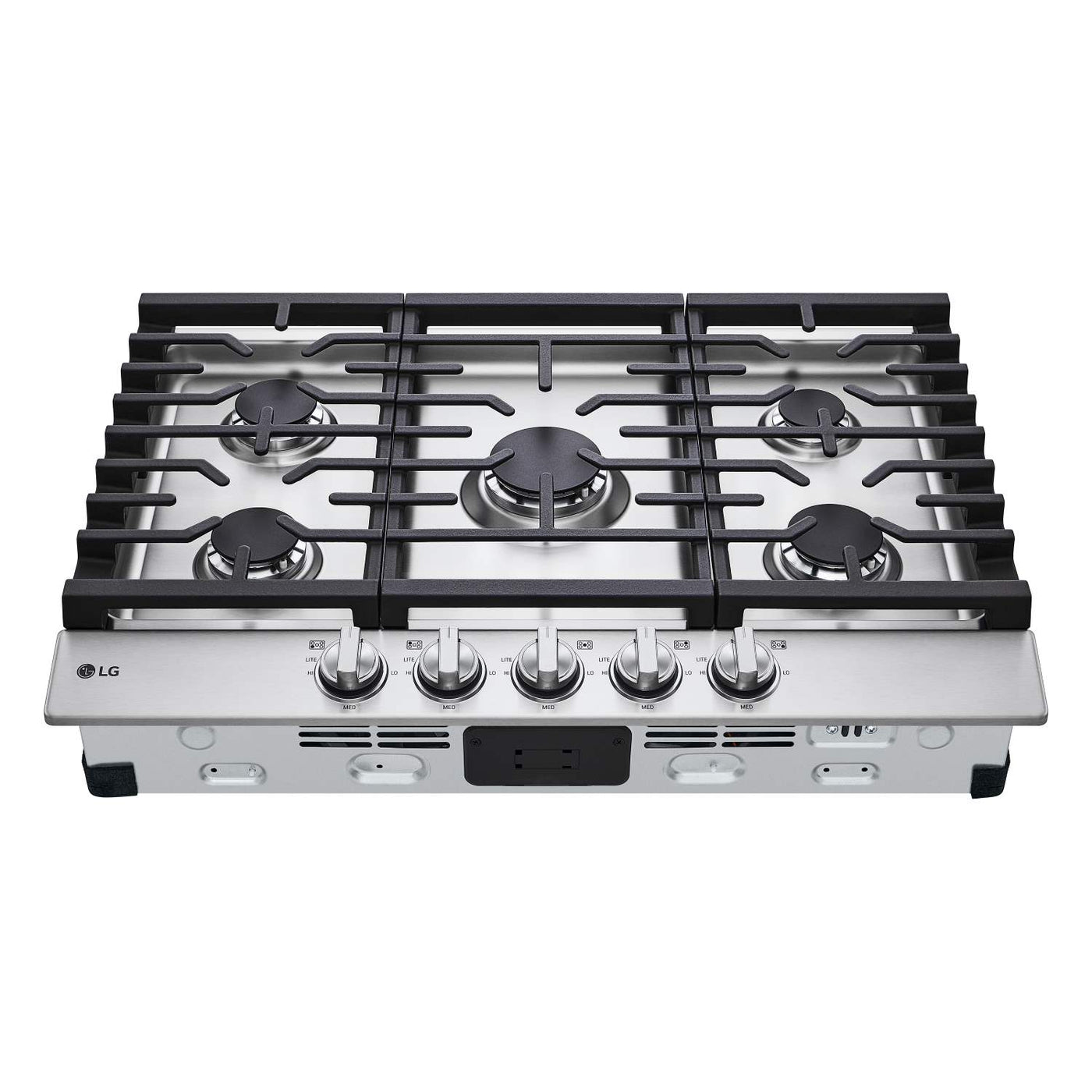LG Stainless Steel 30” Gas Cooktop with 20K BTU 
and EasyClean® Cooktop - CBGJ3023S