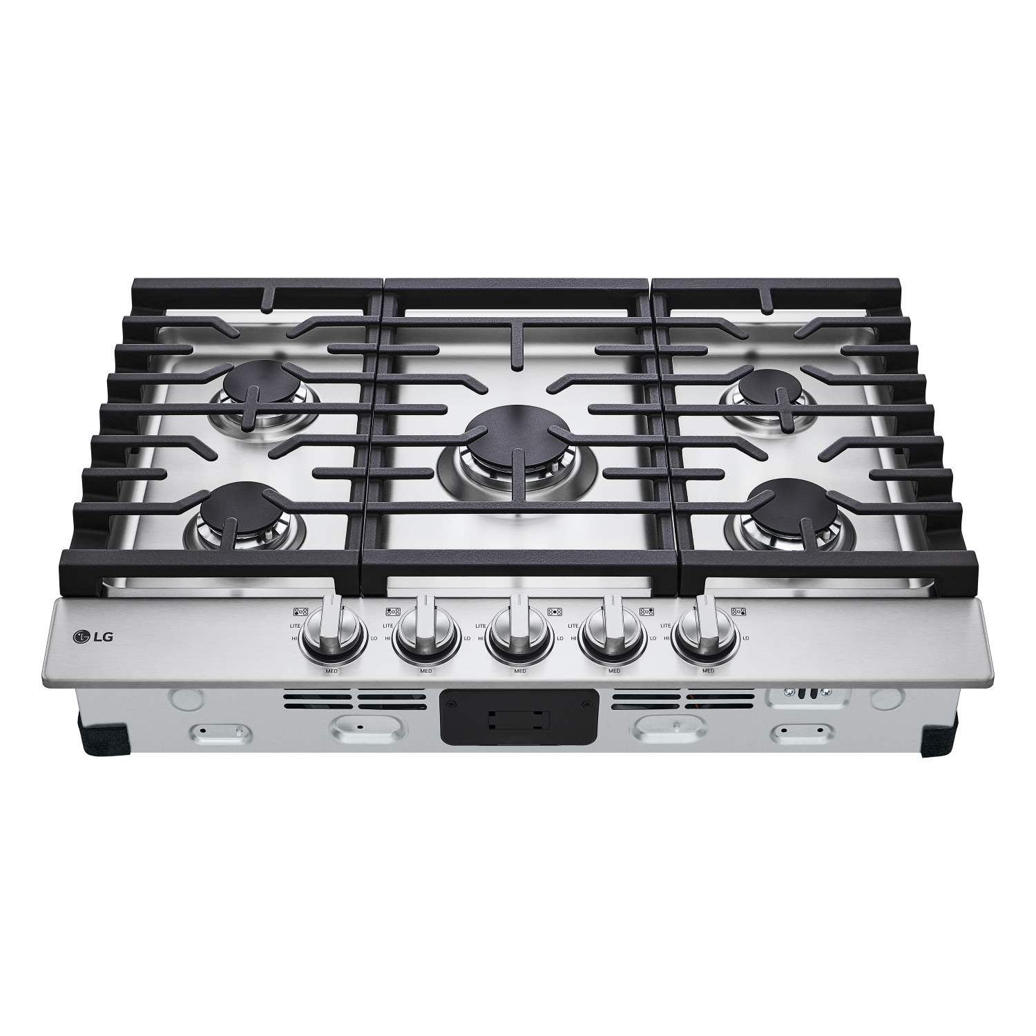 LG Stainless Steel 30” Gas Cooktop with 20K BTU
and EasyClean® Cooktop - CBGJ3023S