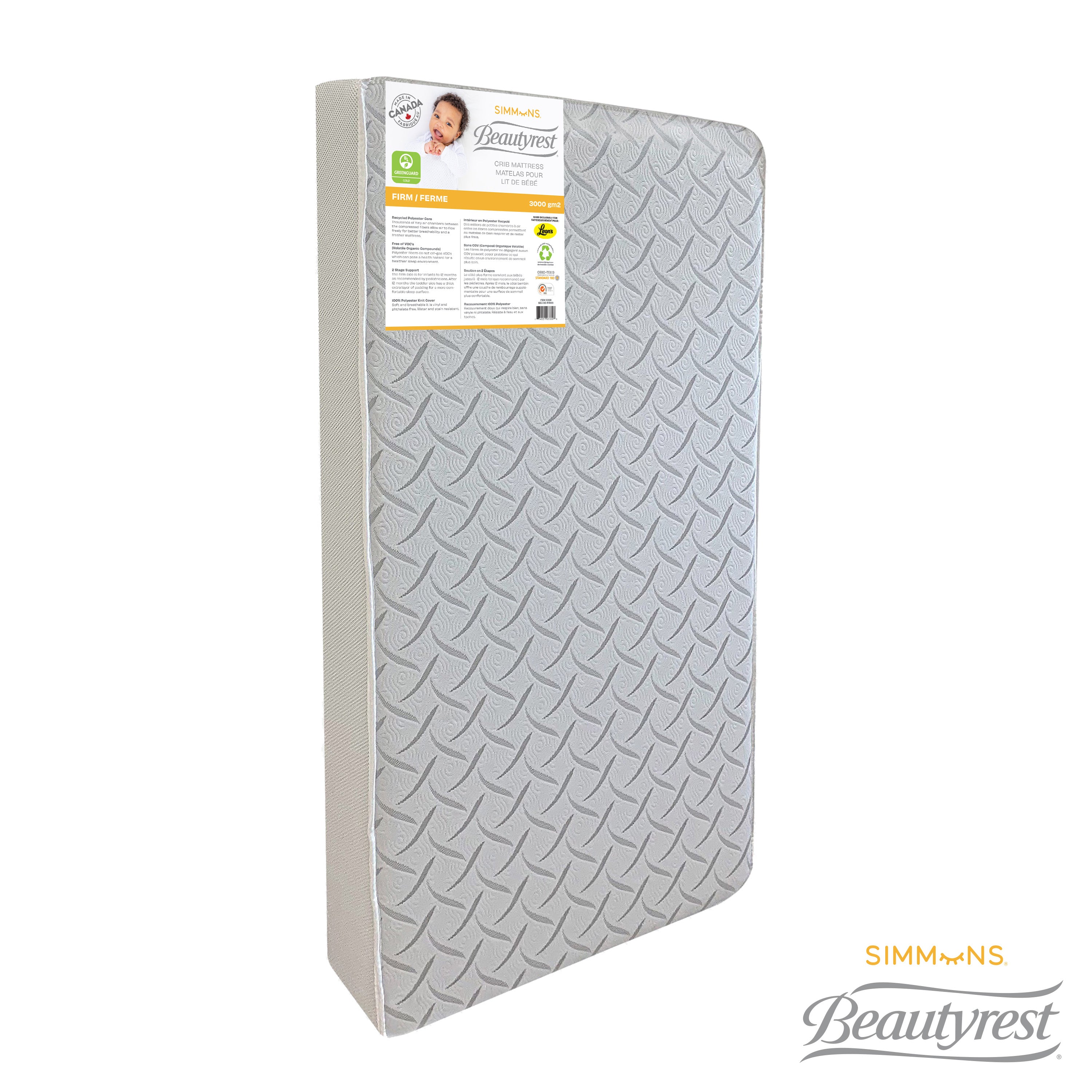 Simmons Beautyrest Firm Crib Mattress