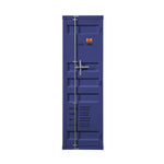 Konto Industrial Tall Wardrobe - Blue