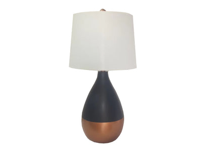 Feeling Connected Table Lamp - Blue & White