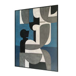 Feeling Connected Abstract Wall Art - Multi-Colour