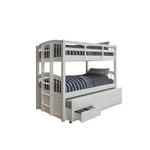 Kanye Twin Bunk Bed - White