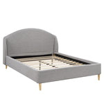 Rudi 3-Piece Queen Bed - Grey