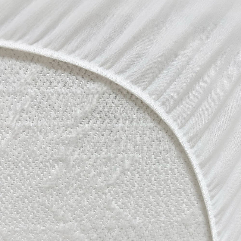 Simmons Oops Cool Tech Crib Mattress Protector White Leon's