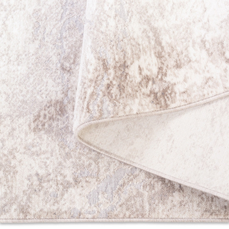 Genevie Casual Rug - 9' x 12' - Antique White/Brown