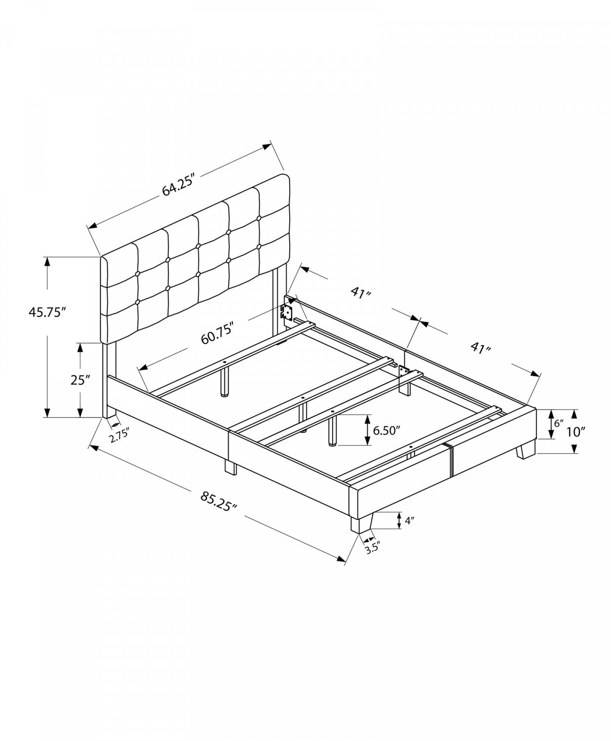 Gwendolyn Queen Bed - Black