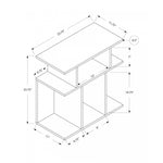 Seville Side Table - White