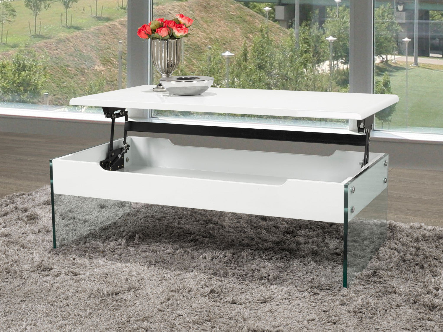 Hawk Coffee Table - White