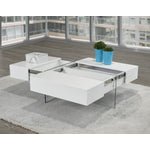 Elexa Coffee Table - White