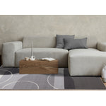 Functional Contemporary Area Rug - Grey - 8' X 11'