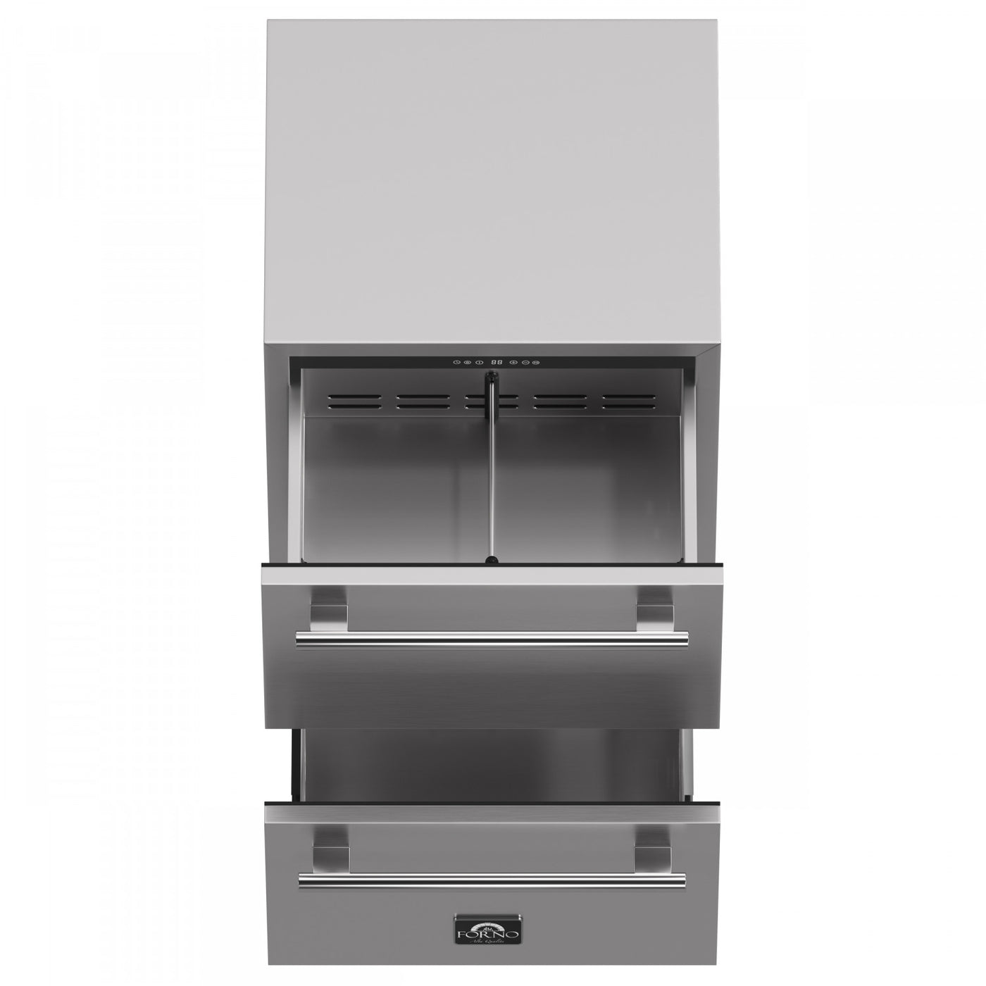 Forno Como Stainless Steel 24" Undercounter Indoor/Outdoor Drawer Refrigerator (4.87 Cu. Ft.) - FDROD1611-24S