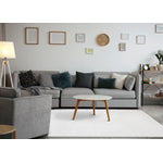 Hillary Neutral Diamonds Area Rug - Cream - 5' X 8'