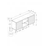 Cirrus 71" TV Stand - Walnut