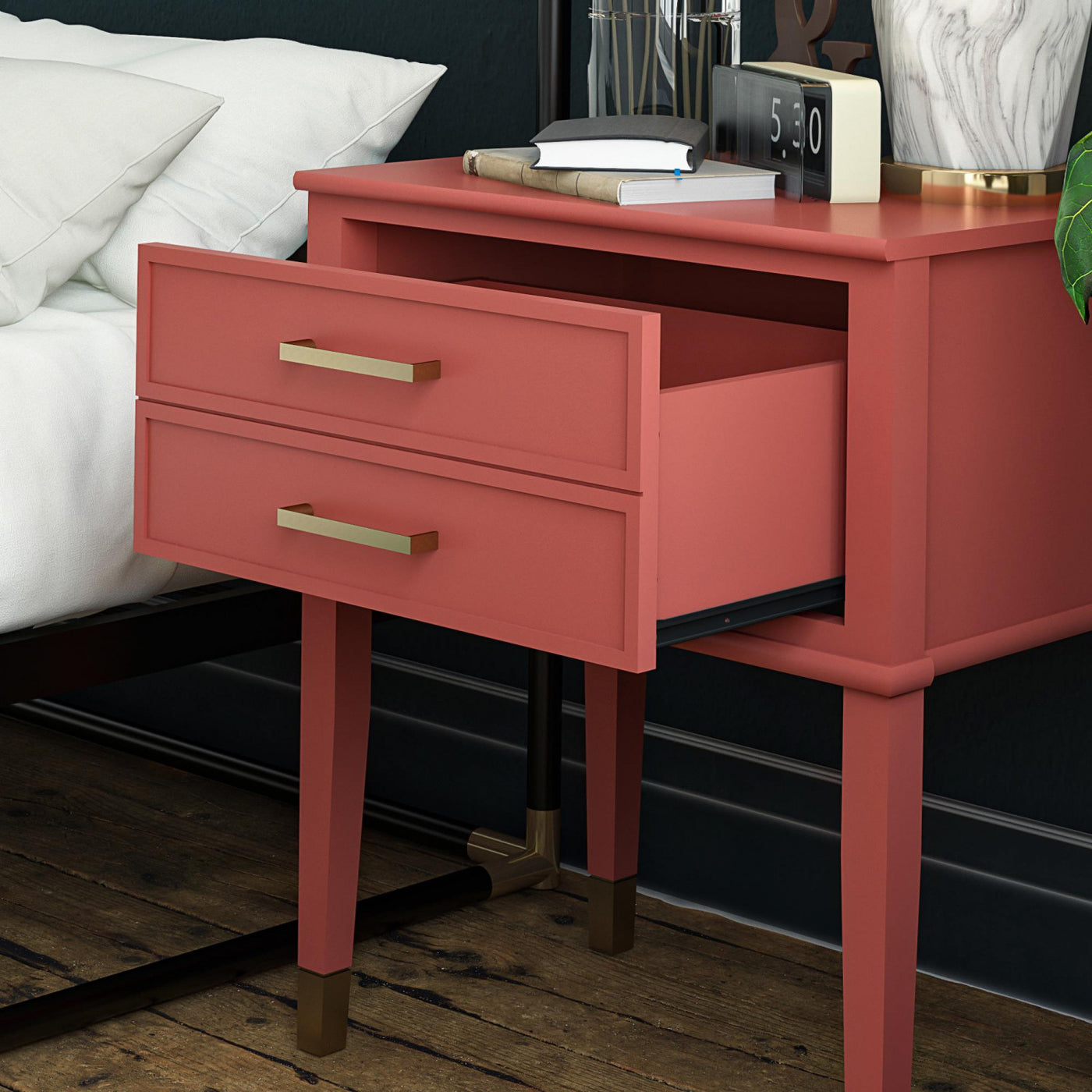 Westerleigh End Table - Terracotta