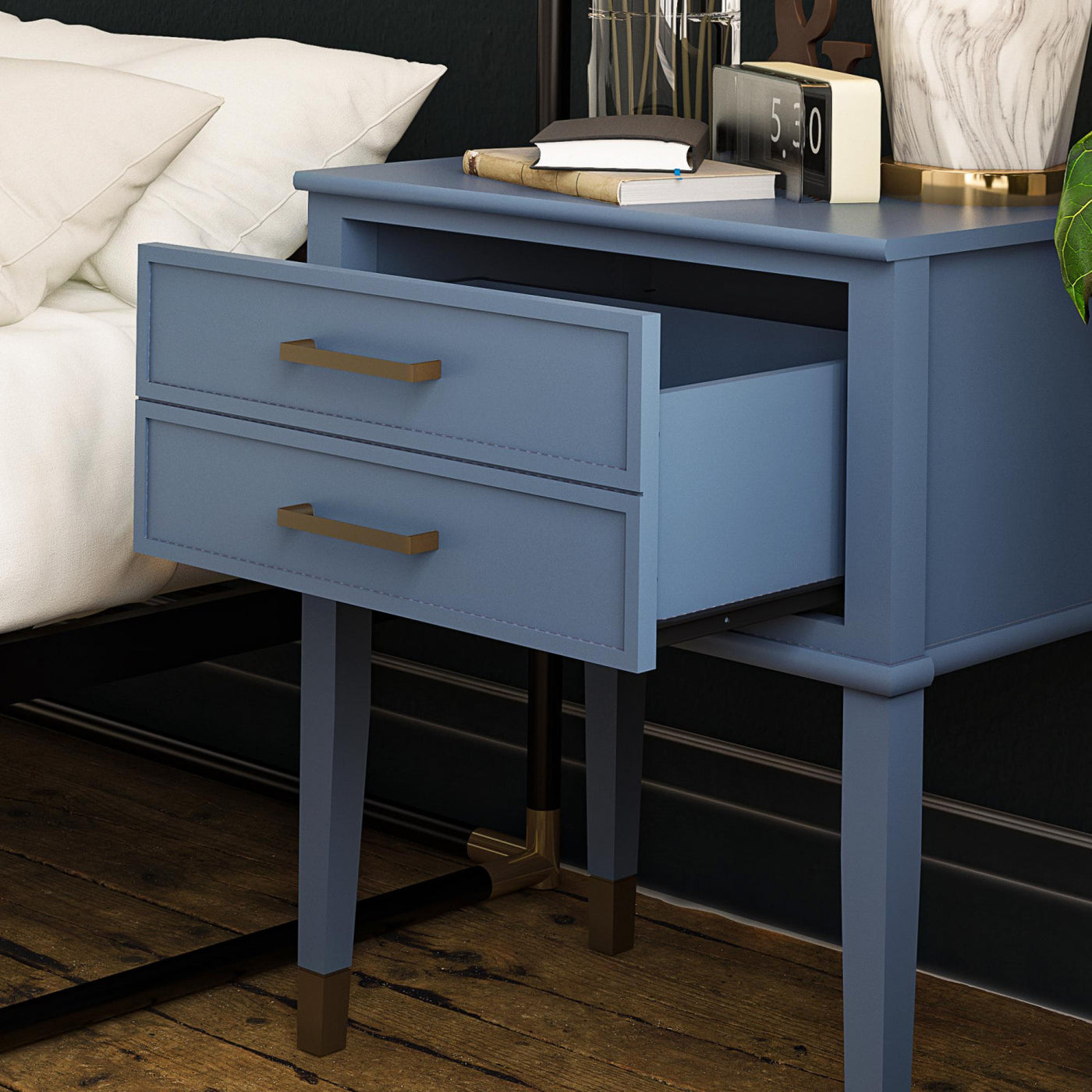 Westerleigh End Table - Stone Blue