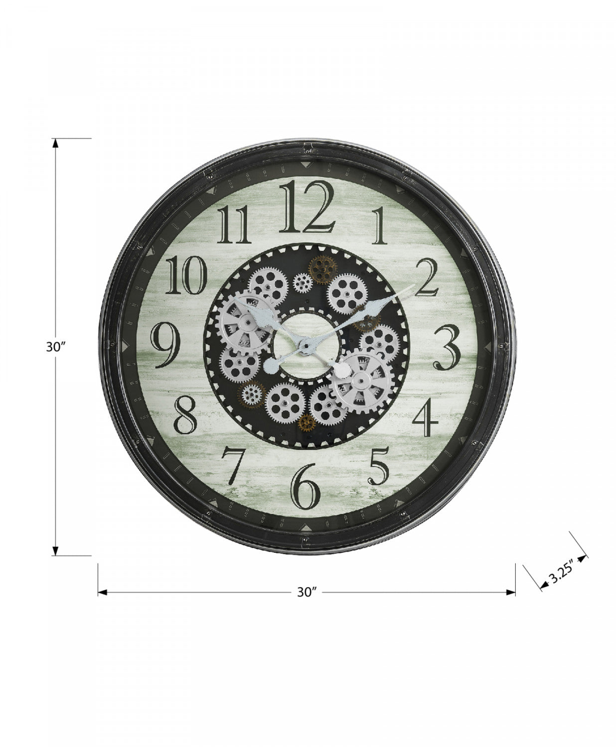 Solitude Clock - Brown