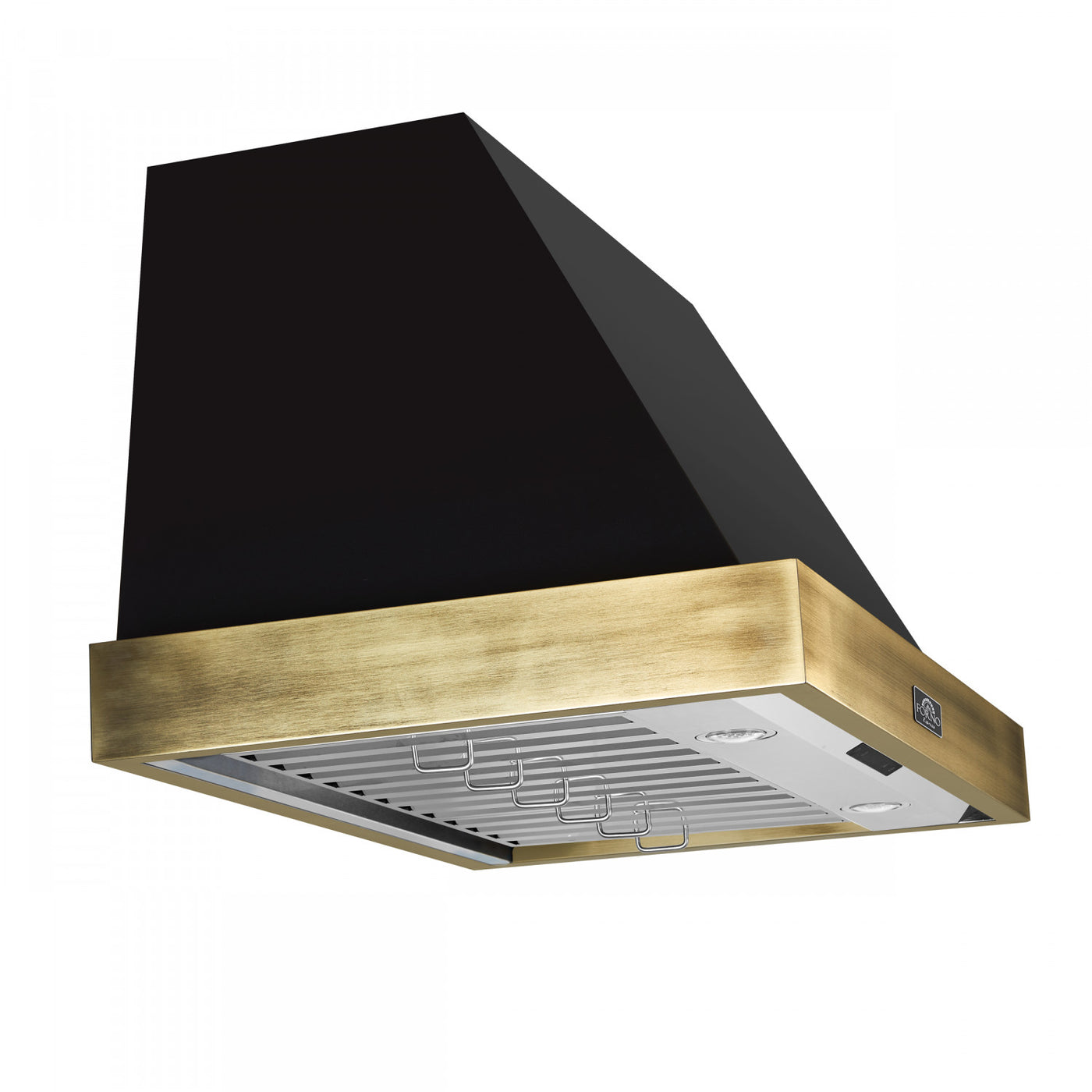 Forno Vittorio Black 36" 600 CFM Wall Mounted Range Hood - FRHWM5078-36BLK